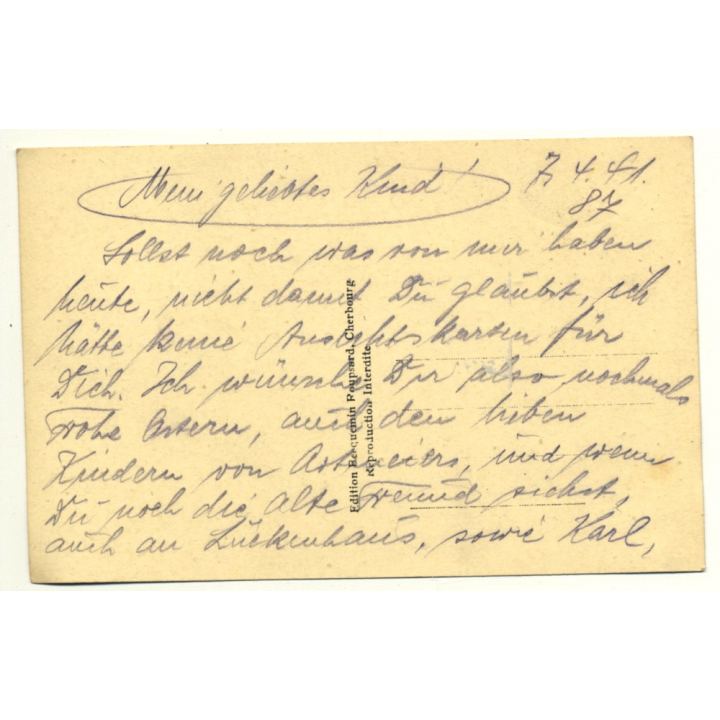 Cherbourg - France: Panorama Des Quais Bassins (Vintage RPPC 1941)