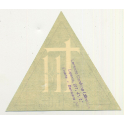 Tunis Hilton / Tunisia - Tunisie - Tunesien (Vintage Luggage Label)