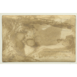 Pania - Illutombo / Congo - Belge: A Hunting Party / Natives (Vintage Photo Sepia 1913)