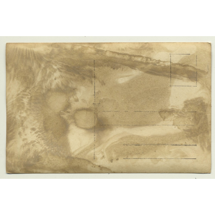 Pania - Illutombo / Congo - Belge: A Hunting Party / Natives (Vintage Photo Sepia 1913)