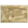 Pania - Illutombo / Congo - Belge: A Hunting Party / Natives (Vintage Photo Sepia 1913)