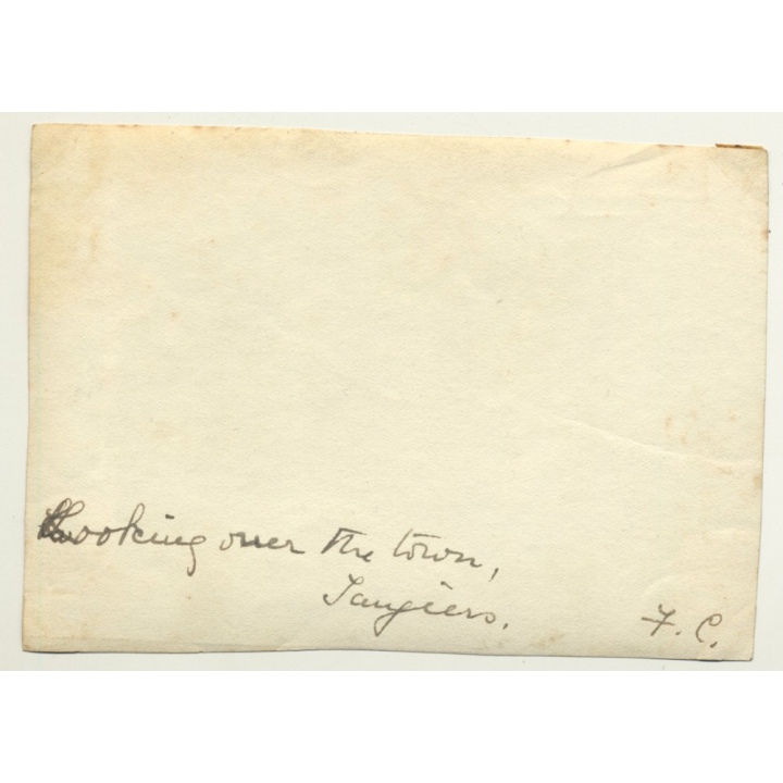 Langiers / Algiers: Panorama View Over Town (Vintage Photo B/W ~1910s/1920s)