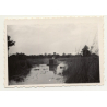 Gabenge - Bolobo / Congo: Dredge At Work *5 (Vintage Photo B/W 1946)