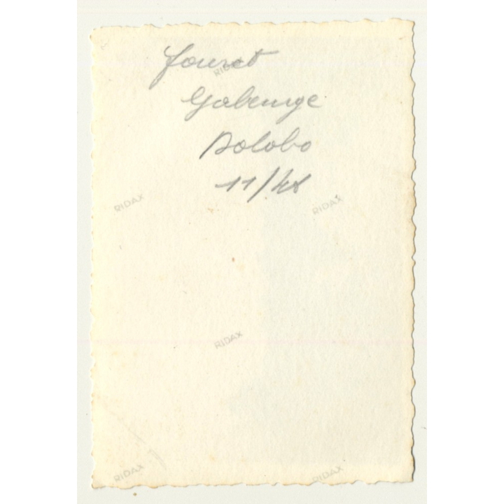 Gabenge - Bolobo / Congo: Dredge At Work *5 (Vintage Photo B/W 1946)