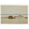 Congo - Belge: Samuel Baker On Pier De Kasengi / Lac Albert (Vintage Photo ~ 1890s/1900s)