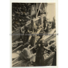 Congo - Belge: Indigenous Merchants In Dugouts Next To Barge (Vintage Photo ~1920s/1930s)