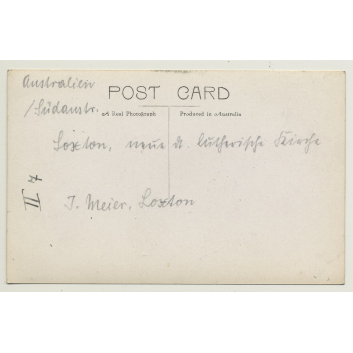 Loxton / Australia: Public Buildings / Oldtimer (Vintage RPPC B/W)