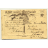 Tikitere / New Zealand: Twins And Inferno / Waterfall (Vintage RPPC Sepia)