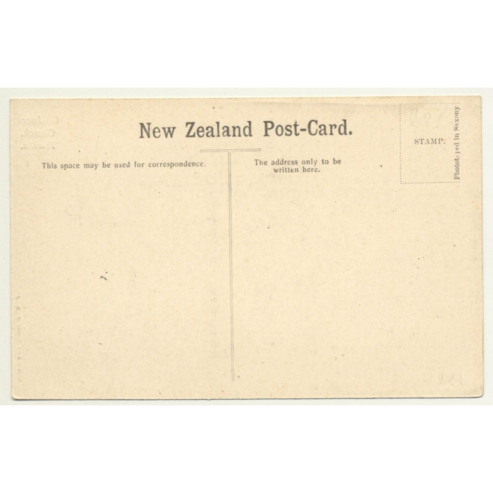 Tikitere / New Zealand: Twins And Inferno / Waterfall (Vintage RPPC Sepia)