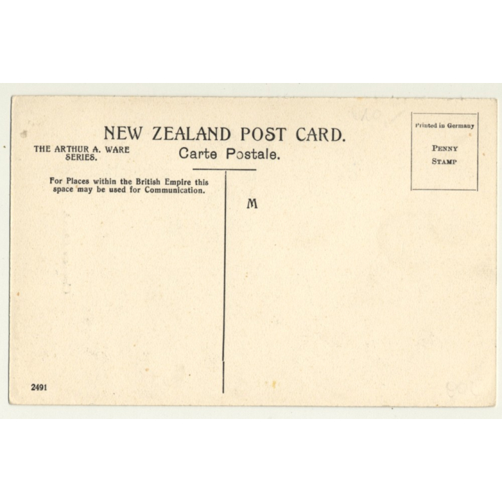 Timaru / New Zealand: Chalmers Church *2 (Vintage Postcard B/W)