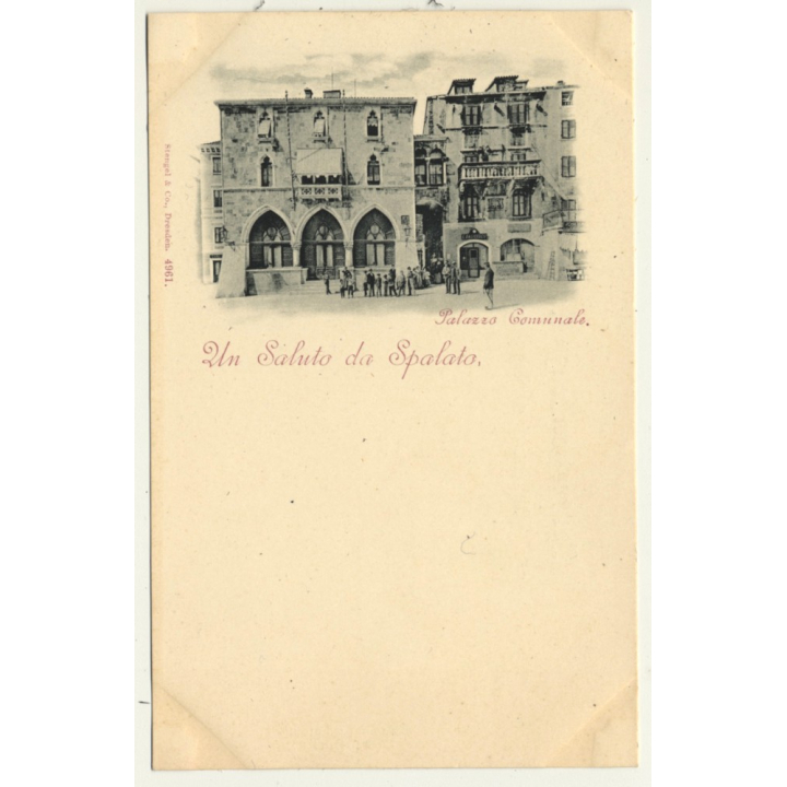 Mostar / Bosnia And Herzegovina: Narenta Hotel (Vintage Postcard Stengel & Co)