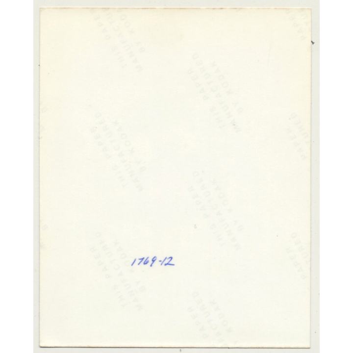 Tall Bonde In Black Lingerie Tied To Chair *1 / Bondage - BDSM (Vintage Photo USA ~1970s)