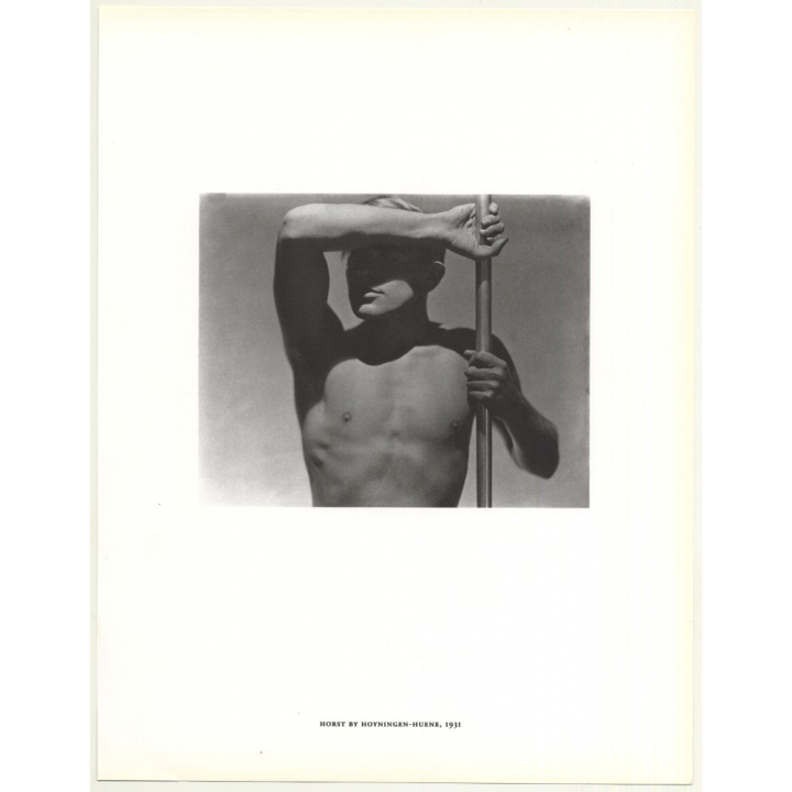 Horst By Hoyningen-Huene, 1931 / Gay INT (1992 Sheet From Book: Form Horst)