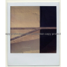 Photo Art: Wall / Gate Study - Surfaces (Vintage Polaroid 1980s)