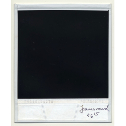 Photo Art: Wall / Gate Study - Surfaces (Vintage Polaroid 1980s)