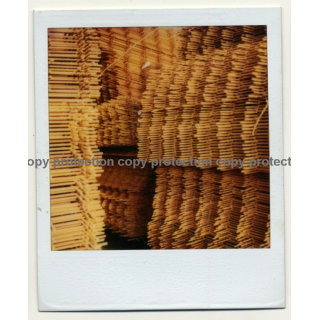 Photo Art: Wood Frames (Vintage Polaroid SX-70 1980s)