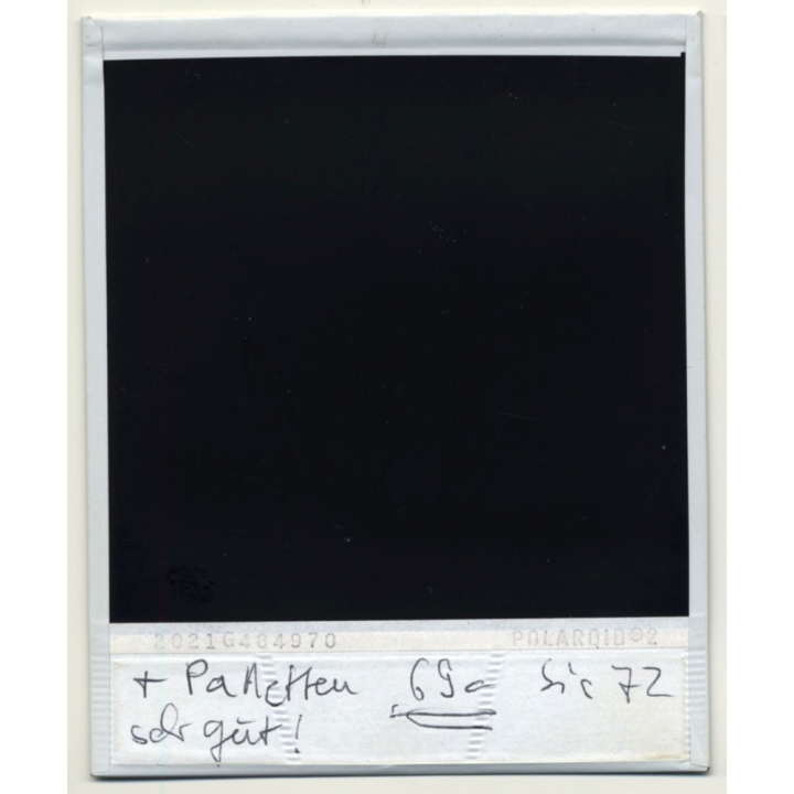 Photo Art: Wooden Cabel Drums II (Vintage Polaroid SX-70 1980s)