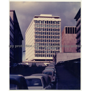 Saint-Josse-Ten-Nood / Bruxelles: Office Building / Architecture (Vintage Photo Jean Bouchet 1970s)