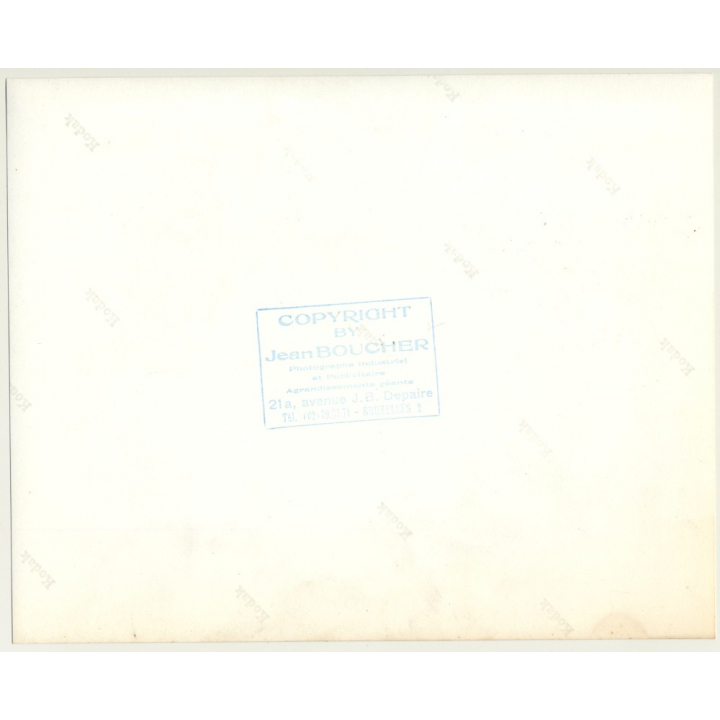 Saint-Josse-Ten-Nood / Bruxelles: Office Building *3 / Architecture (Vintage Photo Jean Bouchet 1970s)