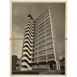 Saint-Josse-Ten-Noode / Bruxelles: Linné-Plantes / Architecture (Vintage Photo Bauters 1970s)