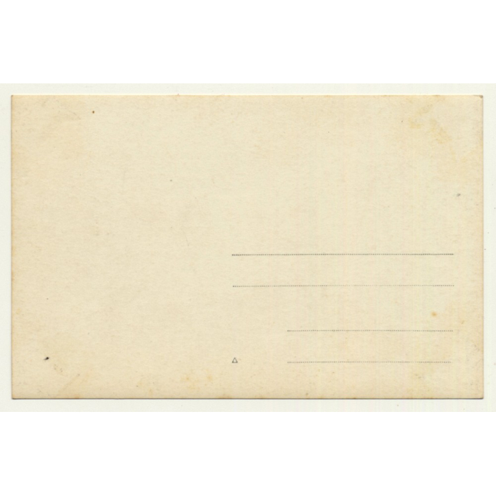 Congo Belge: Indigenous Men In Front Of Straw Hut / Raft - River (Vintage RPPC)