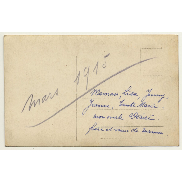 Charcuterie Boulangerie Servais Négociant Makah (Vintage RPPC 1915)