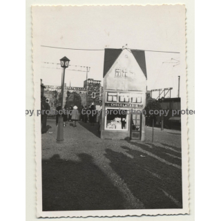 Belgium?: Petite Chocolaterie / Lanterne (Vintage Photo ~ 1920s)