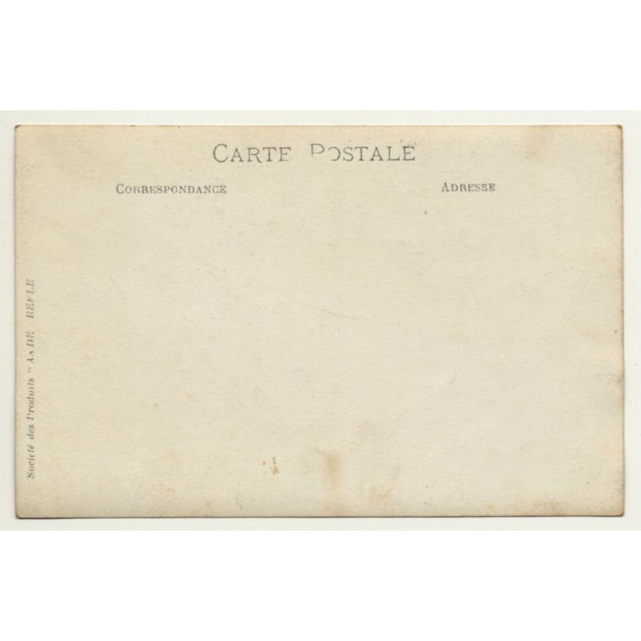 Rue de Mérode / Bruxelles: Delhaize Fres & Cie Le Lion / Cinzano (Vintage RPPC ~ 1910)