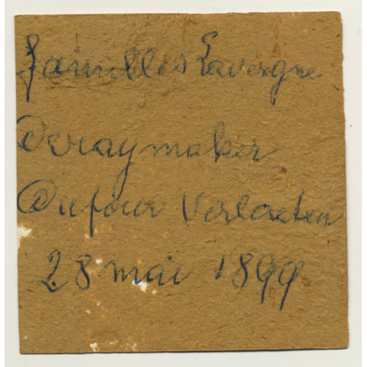 Bruxelles: Chez Gérard - Bières & Liqueurs / Animé (Vintage Photo 1899)