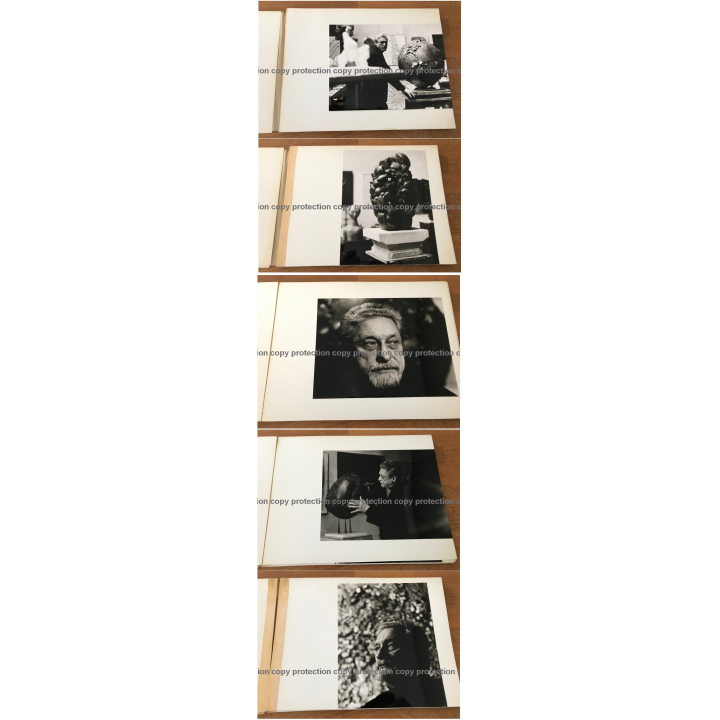 Alexander Gonda / Sculptor - Graphic Artist (Photo Book By Wolfgang Klein ~ 1960s)