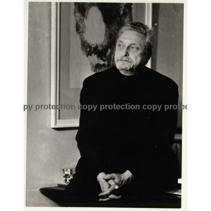 Alexander Gonda *1 / Sculptor - Graphic Artist (Vintage Photo: Wolfgang Klein ~ 1960s)