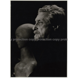 Alexander Gonda *4 / Sculptor - Graphic Artist (Vintage Photo: Wolfgang Klein ~ 1960s)