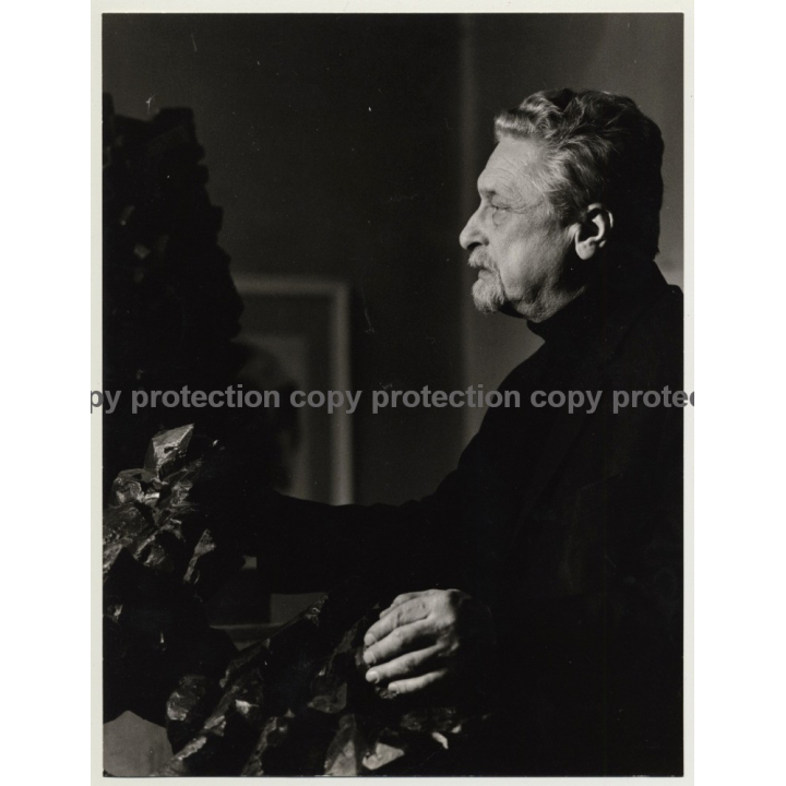 Alexander Gonda *5 / Sculptor - Graphic Artist (Vintage Photo: Wolfgang Klein ~ 1960s)