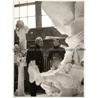 Alexander Gonda *8 / Sculptures - Students (Vintage Photo: Wolfgang Klein ~ 1960s)