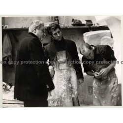 Alexander Gonda *10 / Sculptures - Students (Vintage Photo: Wolfgang Klein ~ 1960s)