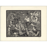 Thierry Lenoir: Portfolio With 5 Woodcuts Lim.Ed. 11/90 (Belgium 1991)