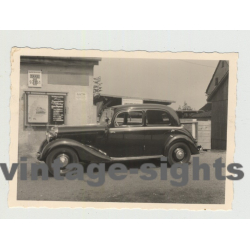 Side View Of Mercedes 170 S (W136) (VIntage Photo 1950s)