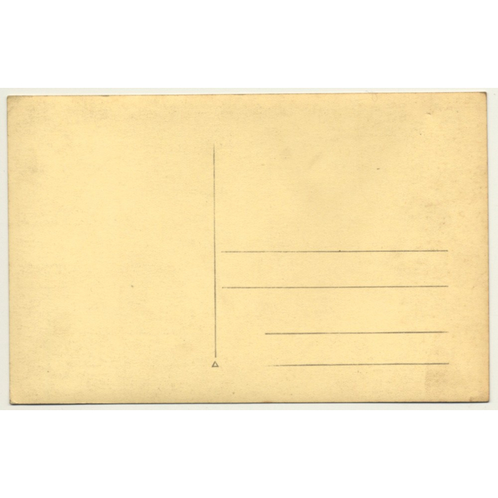 Showman And His Carousel / Funfair - Ride (Vintage RPPC Belgium ~1920s/1930s)