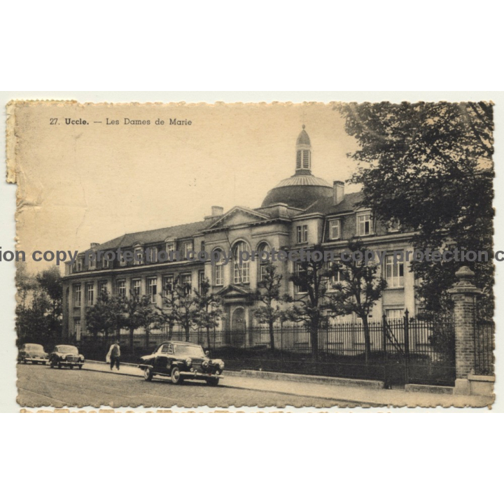 Uccle / Ukkle: Les Dames De Marie / School (Vintage Postcard Belgium)