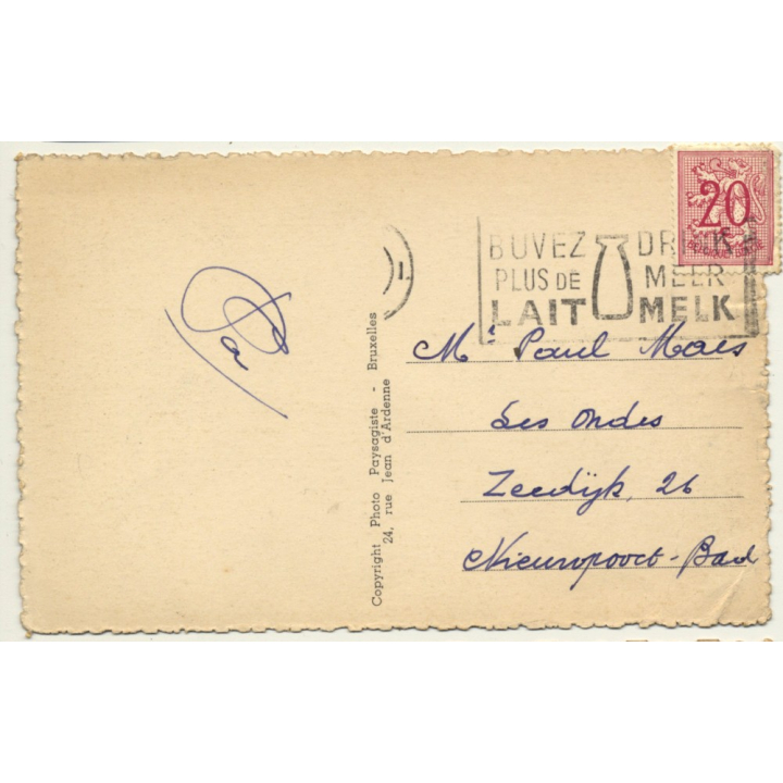 Uccle / Ukkle: Les Dames De Marie / School (Vintage Postcard Belgium)