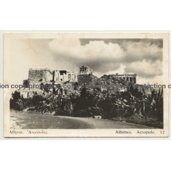Greece: Athènes Acropole 12 / Athens Acropolis (Vintage RPPC ~1930s)
