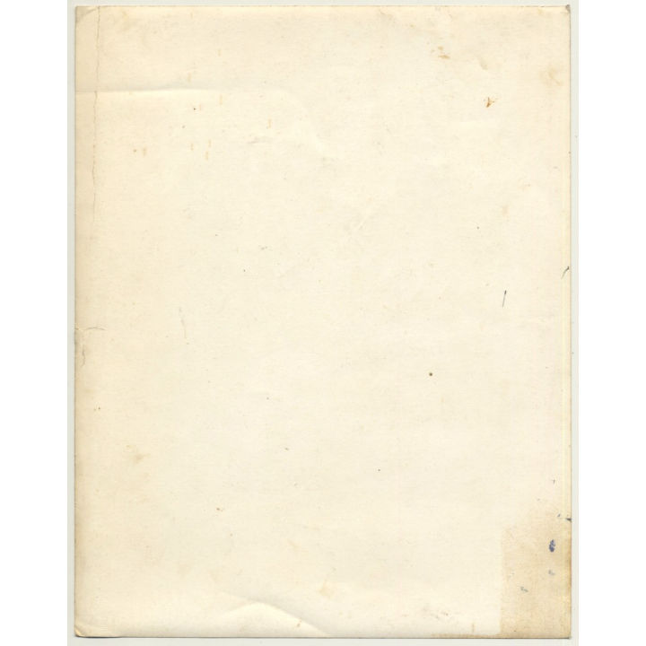 Africa / Congo?: Native Is Riding On Elephant With Huge Tusks (Large Vintage Photo ~1940s/1950s)