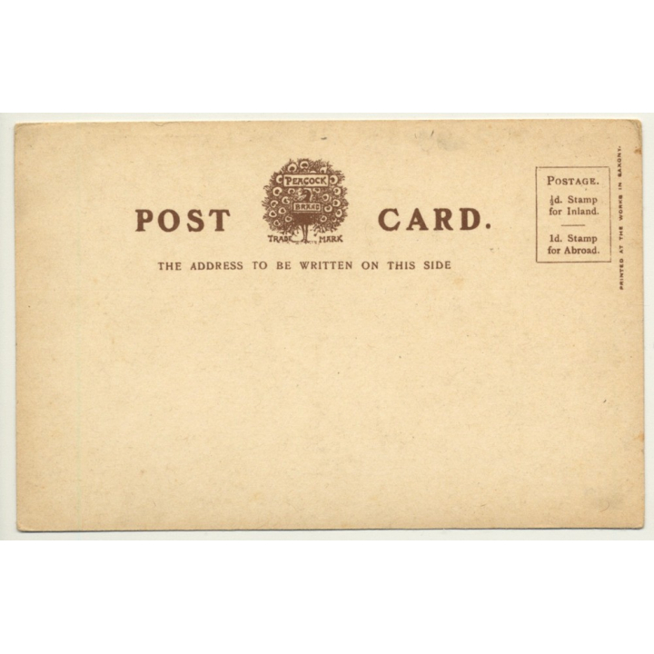 United Kingdom: Bonchurch, The Pond (Vintage Postcard ~1900s)