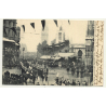 United Kingdom: Majesties Leaving Abbey After Coronation (Vintage Postcard 1902)