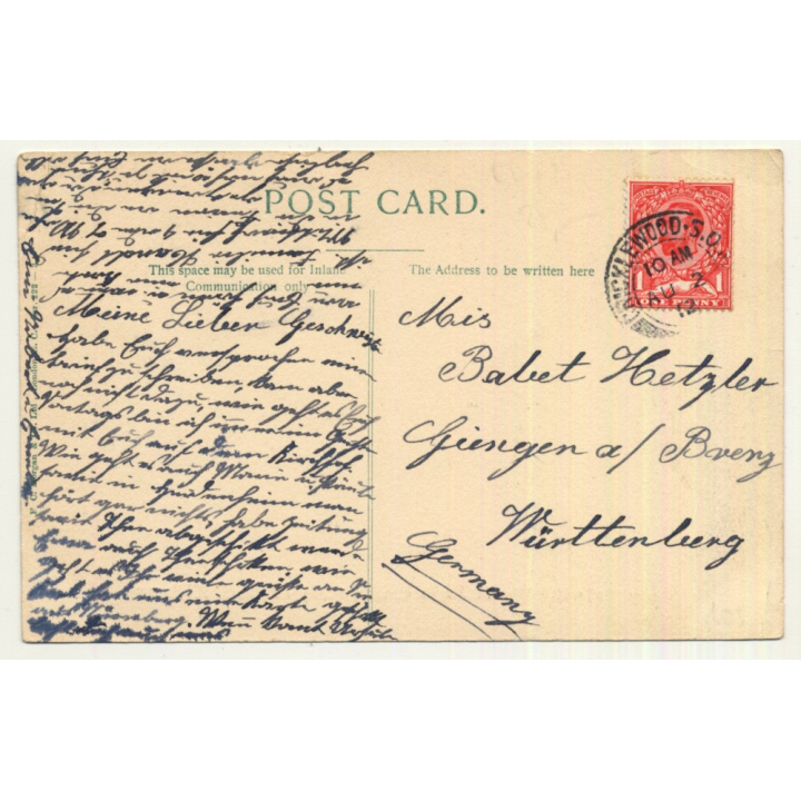 UK: Holy Trinity Church, Brondesbury Road, Kilburn (Vintage Postcard 1912)