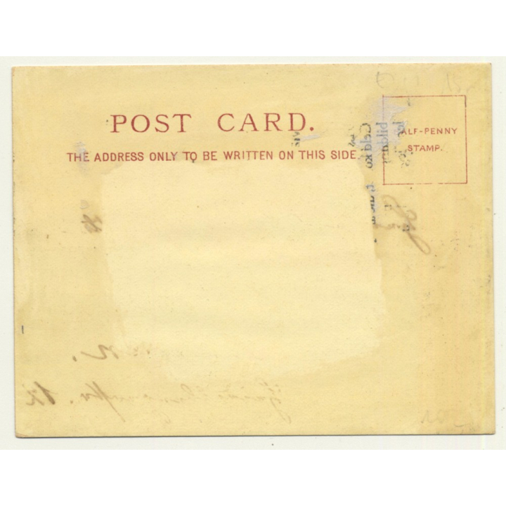 Sandle Brothers / UK: A Greeting From London *3 (Vintage Court Size Postcard ~1900)