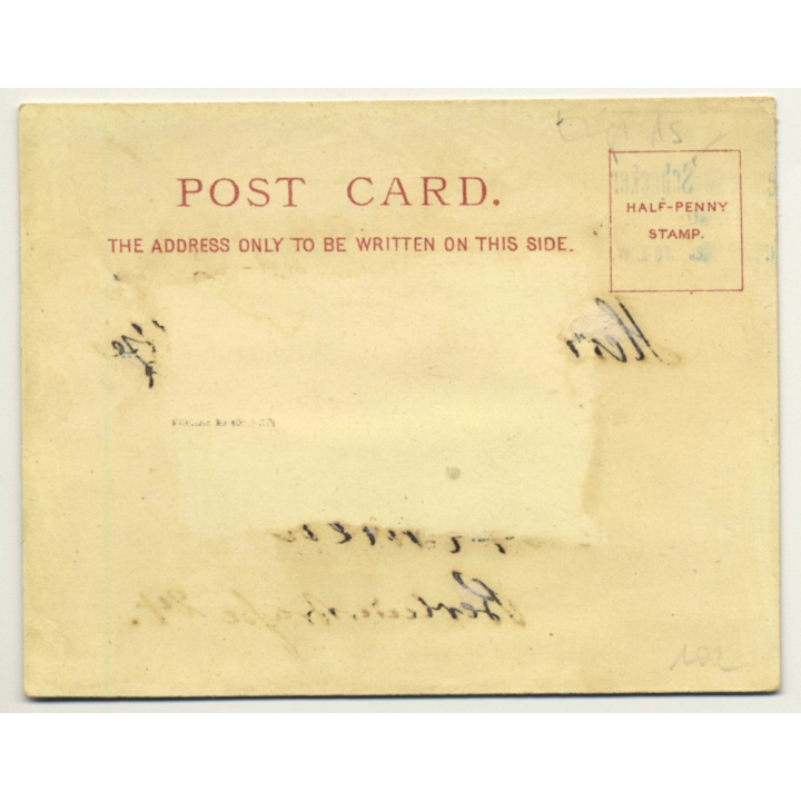 Sandle Brothers / UK: A Greeting From London *4 (Vintage Court Size Postcard ~1900)