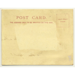 Sandle Brothers / UK: A Greeting From Crystal Palace London (Vintage Court Size Postcard ~1900)