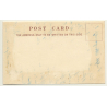 UK: With Compliments From Sunderland (Vintage Court Size Postcard ~1900 Litho)