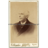 G. Borghese / Roma: Portrait Of Fine Older Man (Vintage Carte De Visite / CDV ~1870s/1880s)